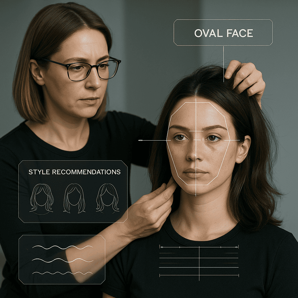 AI face and hair detection